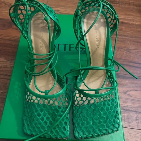 Bottega Venata Green Heel - Picture 7 of 7